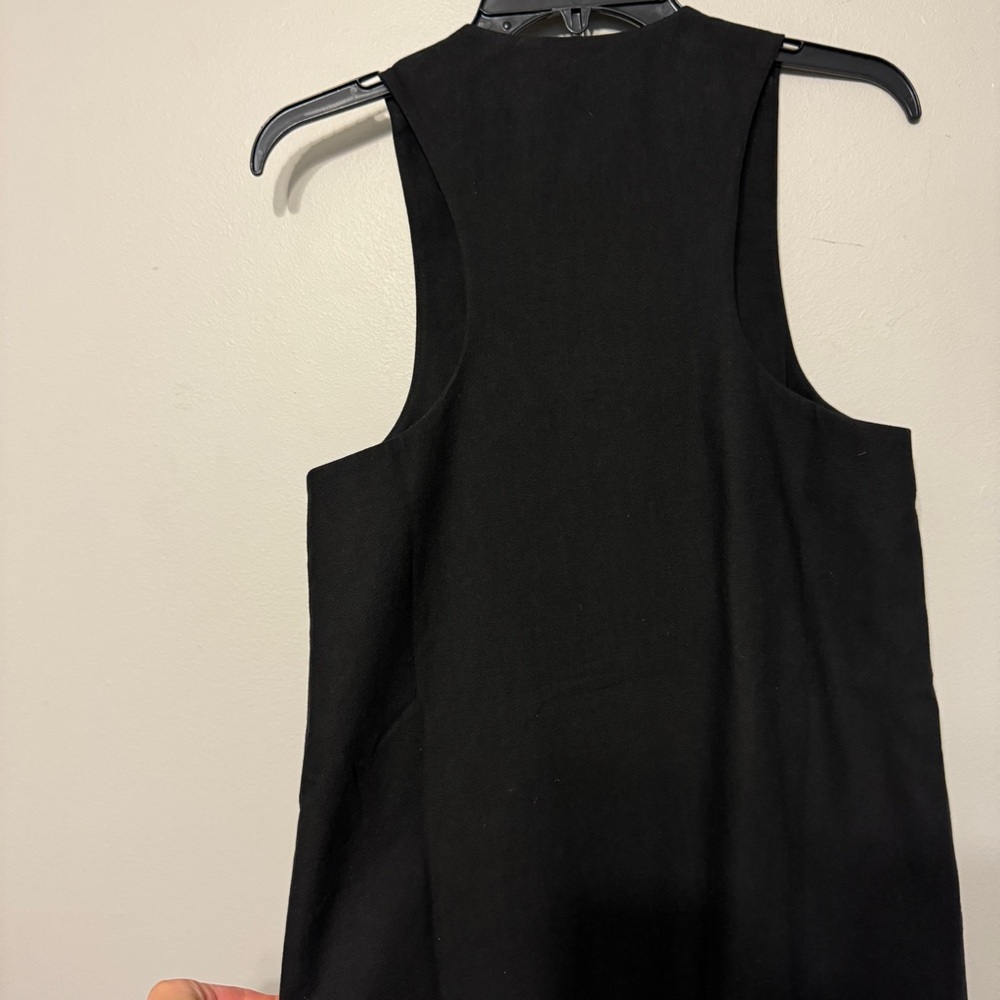 GANNI Blazer V Neck Sleeveless Mini Dress - Picture 8 of 11